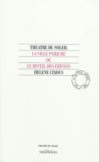 Couverture_La ville parjure ou Le réveil des Erinyes