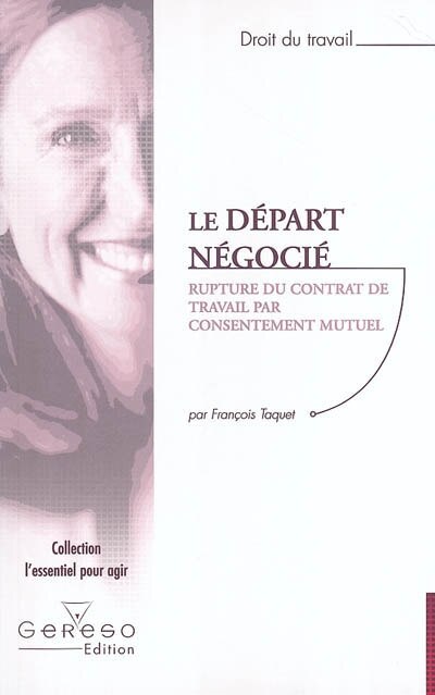 Front cover_Le départ négocié