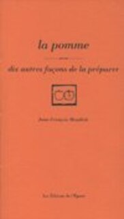 Front cover_La pomme : dix autres façons de la préparer