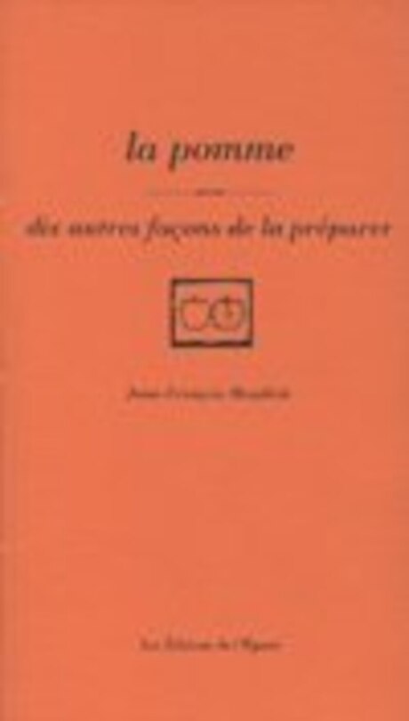 Front cover_La pomme : dix autres façons de la préparer