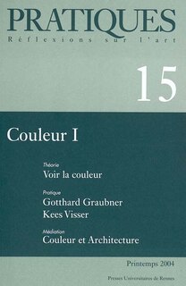 Couverture_Pratiques, n°15. Couleurs, 1