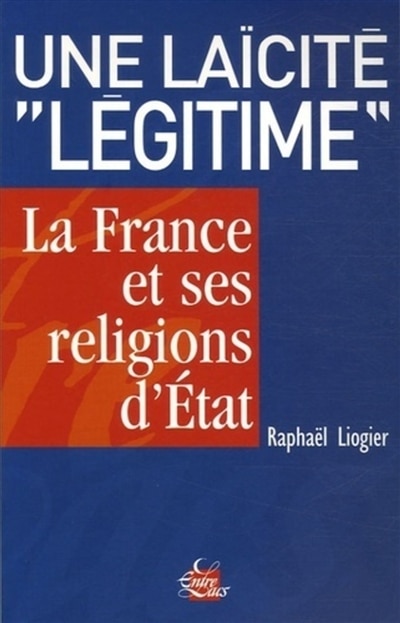 Front cover_Une laïcité légitime