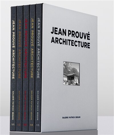 Front cover_Jean Prouvé Architecture: Five-Volume Box Set No. 3