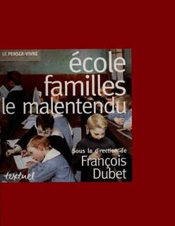 Front cover_Ecole-familles, le malentendu