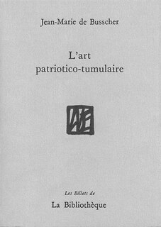 Front cover_L' art patriotico-tumulaire