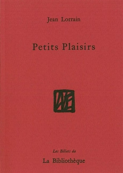 Front cover_Petits plaisirs