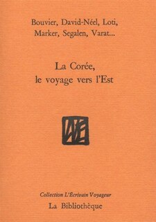 Front cover_La Corée, le voyage vers l'Est