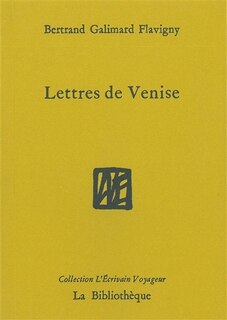Front cover_Lettres de Venise