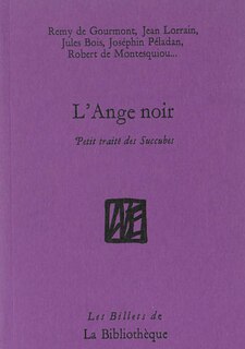 Couverture_L'ange noir : petit traité des succubes