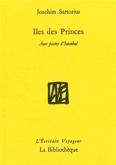 Front cover_Iles des Princes : aux portes d'Istanbul