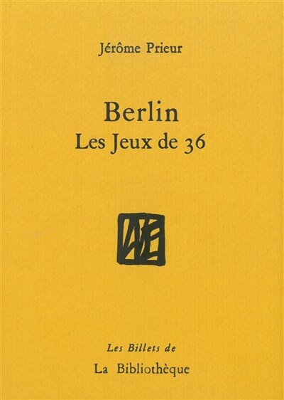 Couverture_Berlin, les jeux de 36