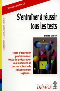 Front cover_S'entraîner à réussir tous les tests