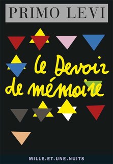 Front cover_Le devoir de mémoire