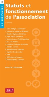Front cover_Statuts et fonctionnement de l'association