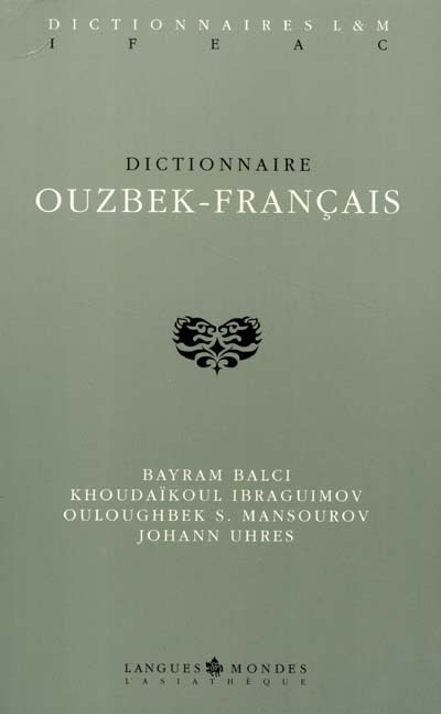 Front cover_Dictionnaire ouzbek-français