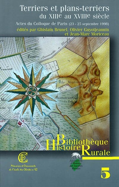 Couverture_Terriers et plans-terriers du XIIIe au XVIIIe si&egrave;cle