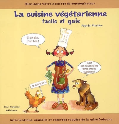 Front cover_La cuisine végétarienne facile et gaie