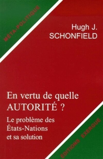 Front cover_En vertu de quelle autorité ?