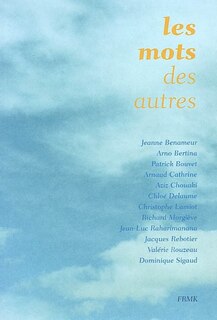 Front cover_Les mots des autres