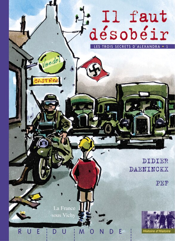 Front cover_Il faut désobéir