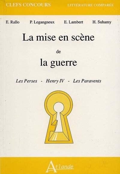 Couverture_La mise en scène de la guerre