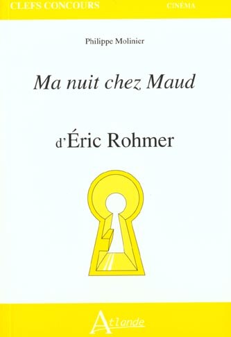 Front cover_Ma nuit chez Maud d'Eric Rohmer