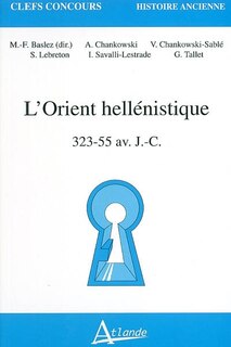 Front cover_L' Orient hellénistique