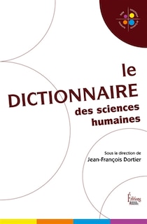 Couverture_Le Dictionnaire des sciences humaines