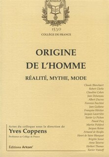 Couverture_Origine de l'homme