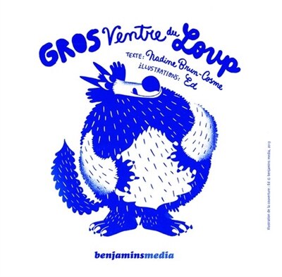 Front cover_Gros ventre du loup [avec CD, braille et gros caractères]
