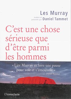 Front cover_C'est une chose sérieuse que d'être parmi les hommes
