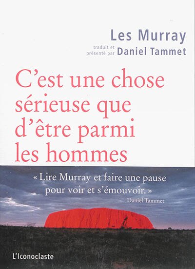 Front cover_C'est une chose sérieuse que d'être parmi les hommes