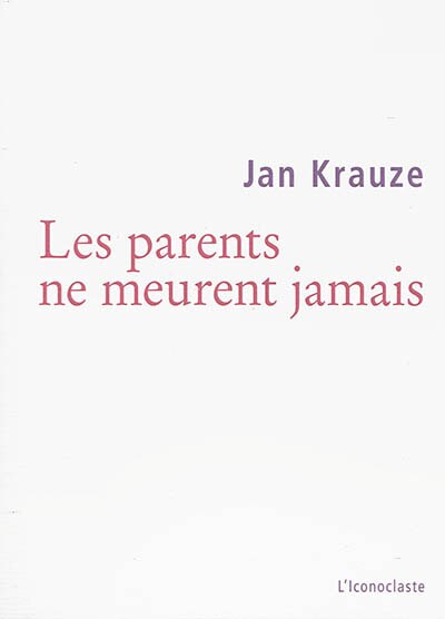 Front cover_Les parents ne meurent jamais