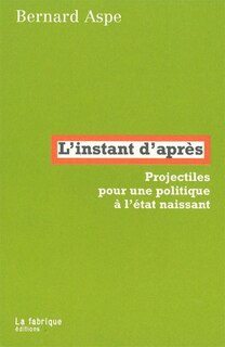 Front cover_L' instant d'après