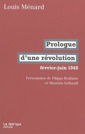 Prologue d'une révolution: février-juin 1848