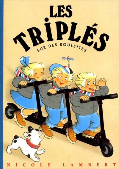 Front cover_Les triplés sur des roulettes