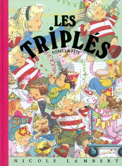 Front cover_Les triplés font la fête