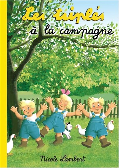 Front cover_Les triplés à la campagne