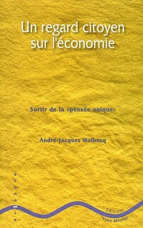Front cover_Un regard citoyen sur l'économie