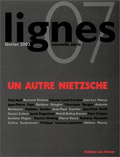 Front cover_Lignes, nouvelle série, n°7. Un autre Nietzsche