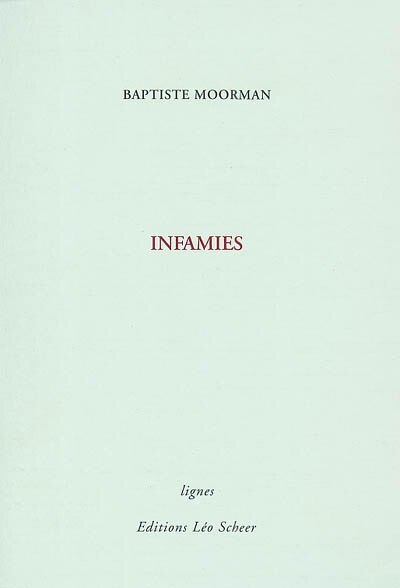 Front cover_Infamies