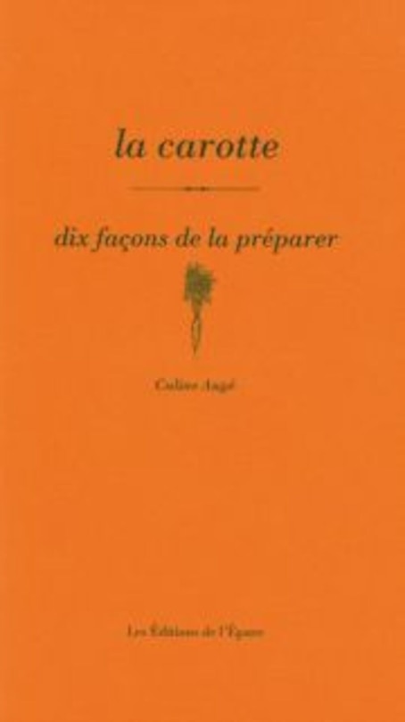 Front cover_La carotte