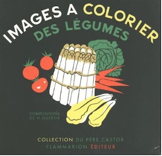 Album à colorier: des légumes