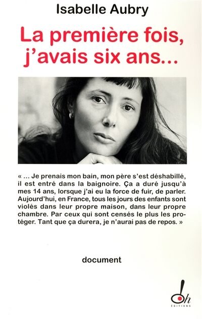 Front cover_Premiere Fois, J'avais Six Ans...