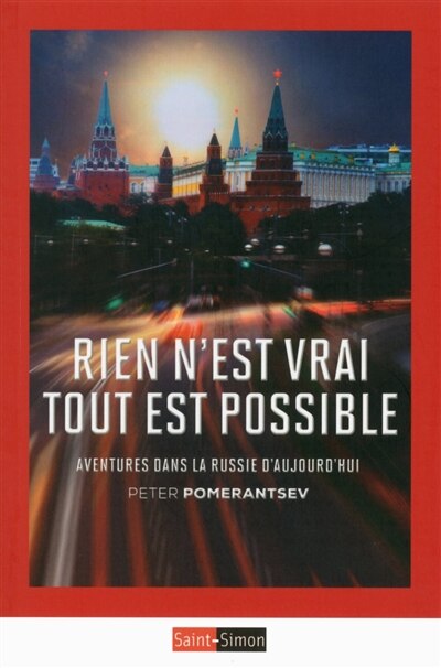 Front cover_Rien n'est vrai tout est possible