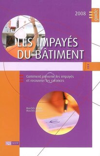 Couverture_Les impayés du bâtiment