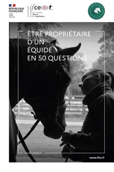Front cover_Etre propriétaire d'un équidé en 50 questions