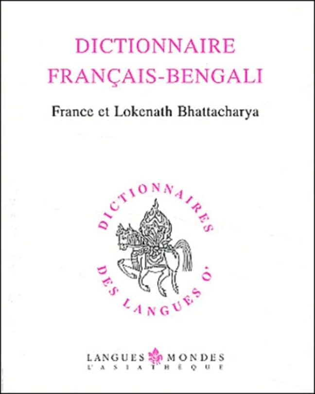 Front cover_Dictionnaire français-bengali