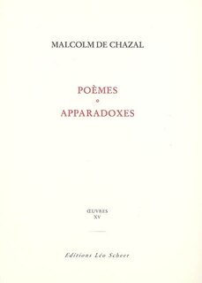 Couverture_Poèmes ; Apparadoxes ; L'univers magique