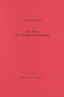 Front cover_Les sens de l'évolution technique